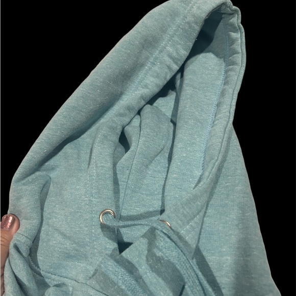 Cape May 2X Hooded Sweatshirt Coconut Creek Trading Company Teal/Blue New - Picture 5 of 9